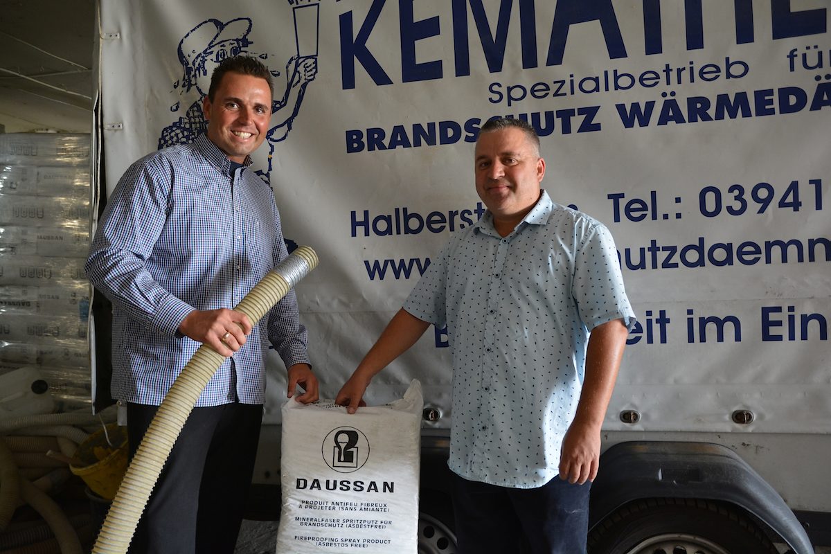 Die Chefs: Christian (l.) und Mario Horst.
