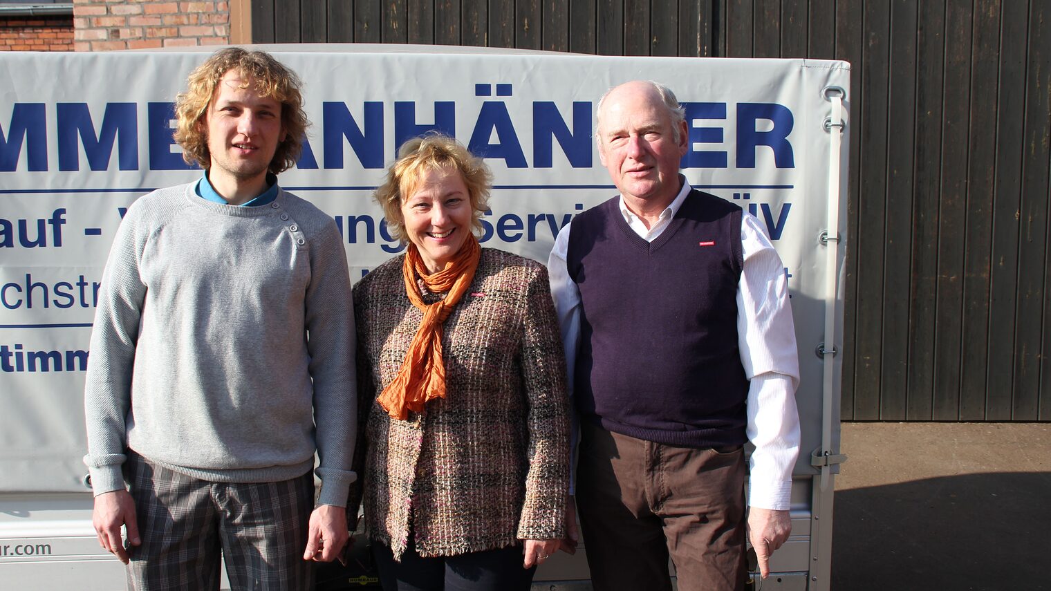 Die fünfte und die sechste Timme-Generation: Dirk, Hiltrud und Karl-Heinz Henneicke.