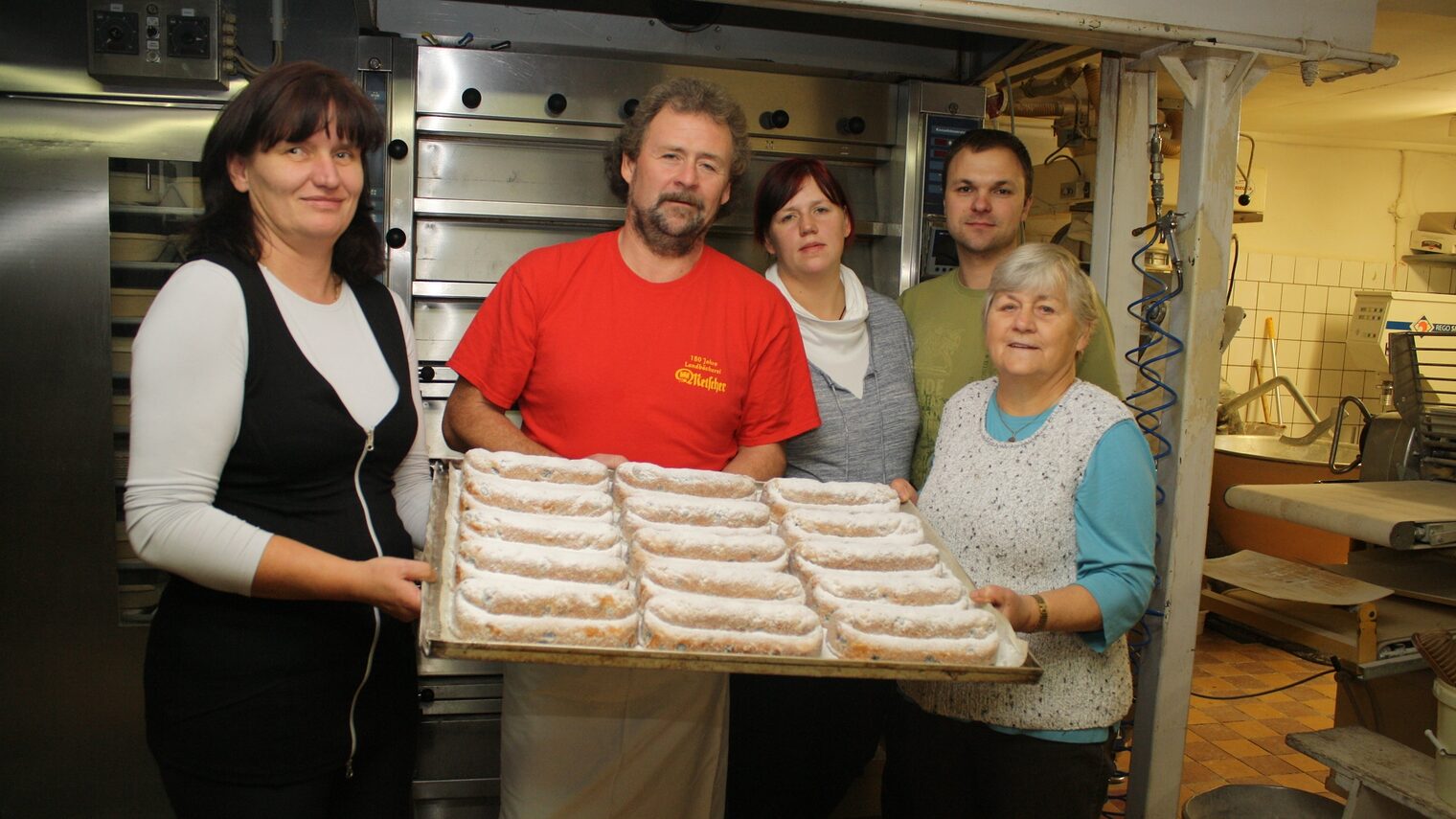 Familie Metscher(v. l.) Gabriele, Harald, Katharina, Christian und Brigitte Metscher