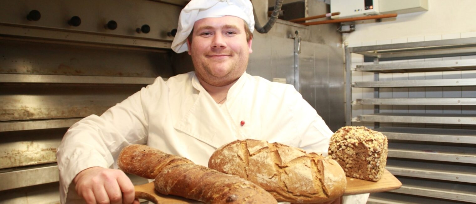 Bäckermeister David Bahrendt aus Lindhorst: "Man muss sich etwas zutrauen."