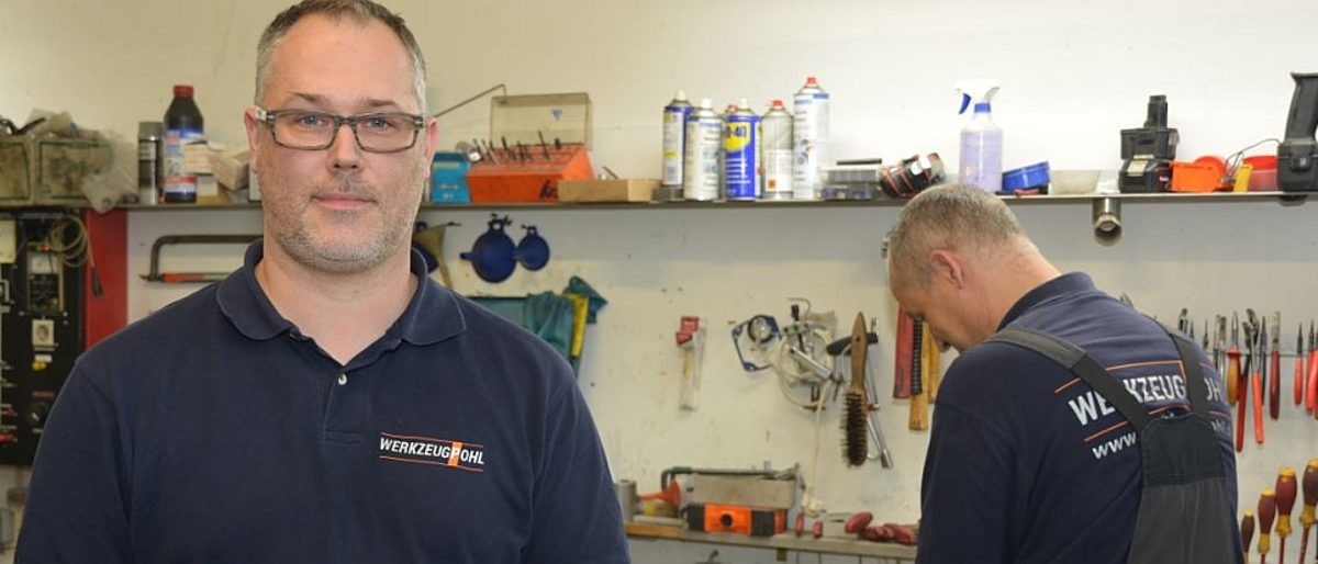 Matthias Pohl führt in Magdeburg einen Betrieb für Werkzeugservice und -handel. Matthias Pohl führt in Magdeburg einen Betrieb für Werkzeugservice und -handel.