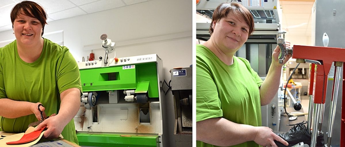 Dank der Meistergründungsprämie war die Anschaffung der Schuhmacher-Schleifmaschine kein Problem mehr. Dank der Meistergründungsprämie war die Anschaffung der Schuhmacher-Schleifmaschine kein Problem mehr.