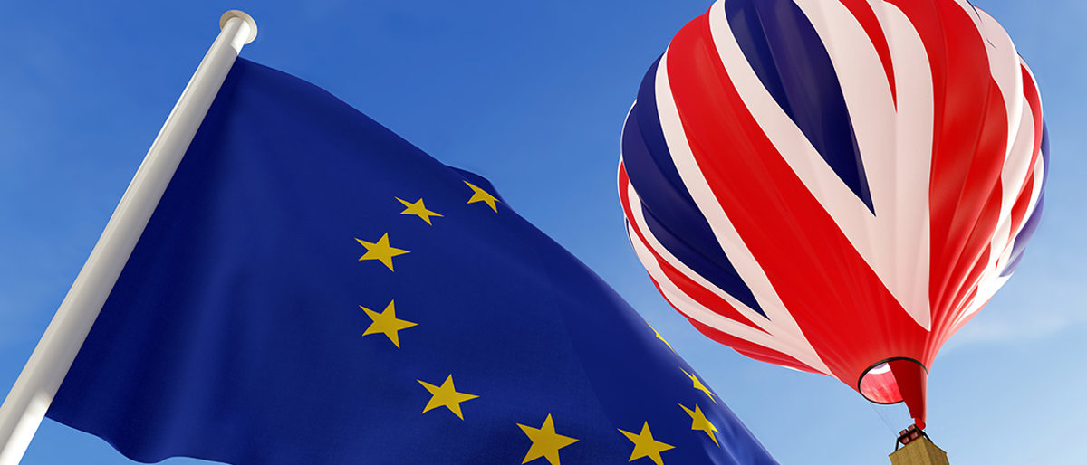 brexit, flag, european, balloon, uk, eu, country, europe, national, freedom, sky, symbol, banner, clouds, pole, patriotism, national flag, nation, flags, 3d