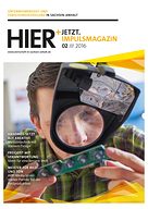 Deckblatt "HIER + JETZT."