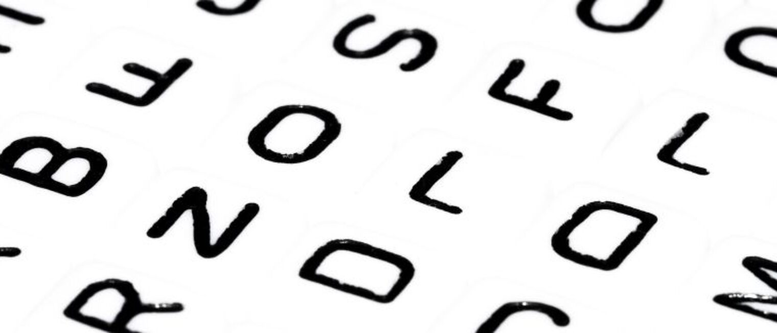 Buchstabensalat 