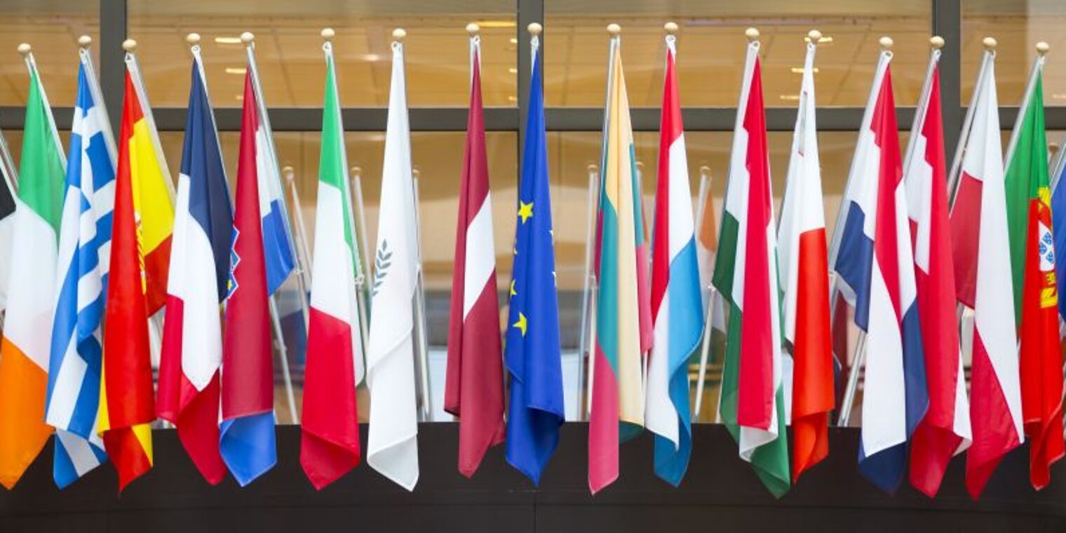 Flaggen der EU
