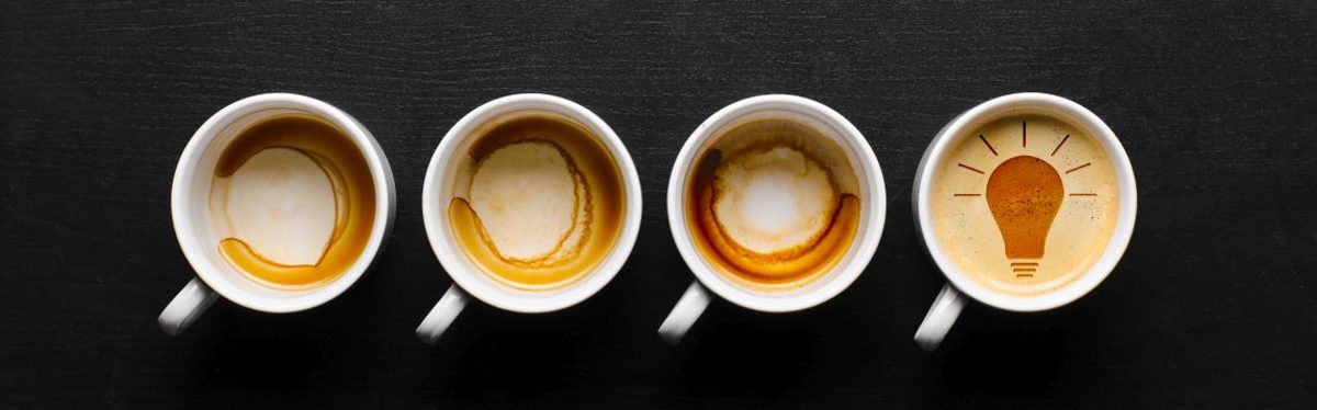 Kaffeetassen Idee Gründerfrühstück