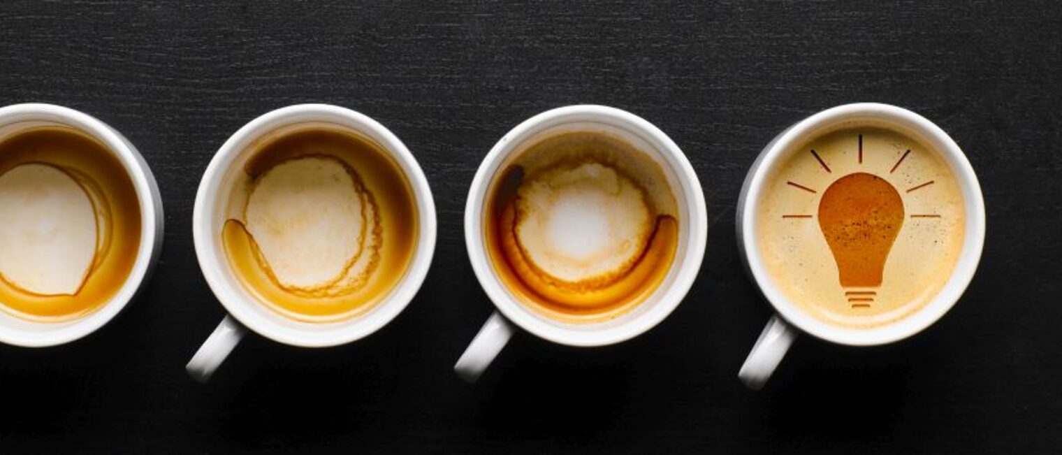 Kaffeetassen Idee Gründerfrühstück