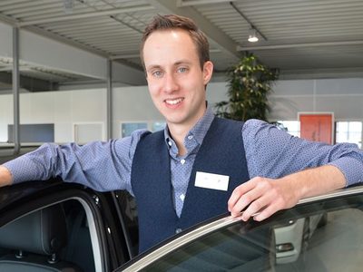 Franz Träger aus Aschersleben ist der beste Nachwuchs-Automobilkaufmann Deutschlands.