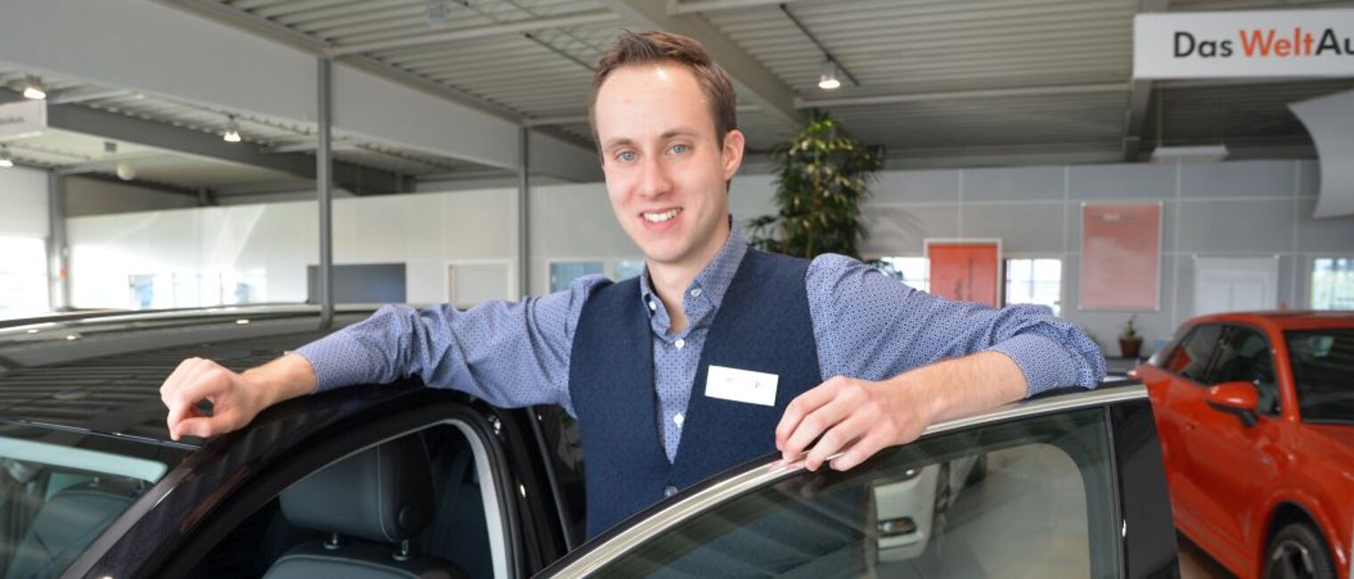 Franz Träger aus Aschersleben ist der beste Nachwuchs-Automobilkaufmann Deutschlands.