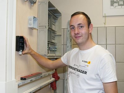 Max Häußler ist der beste Nachwuchs-Elektroniker Sachsen-Anhalts 2019.