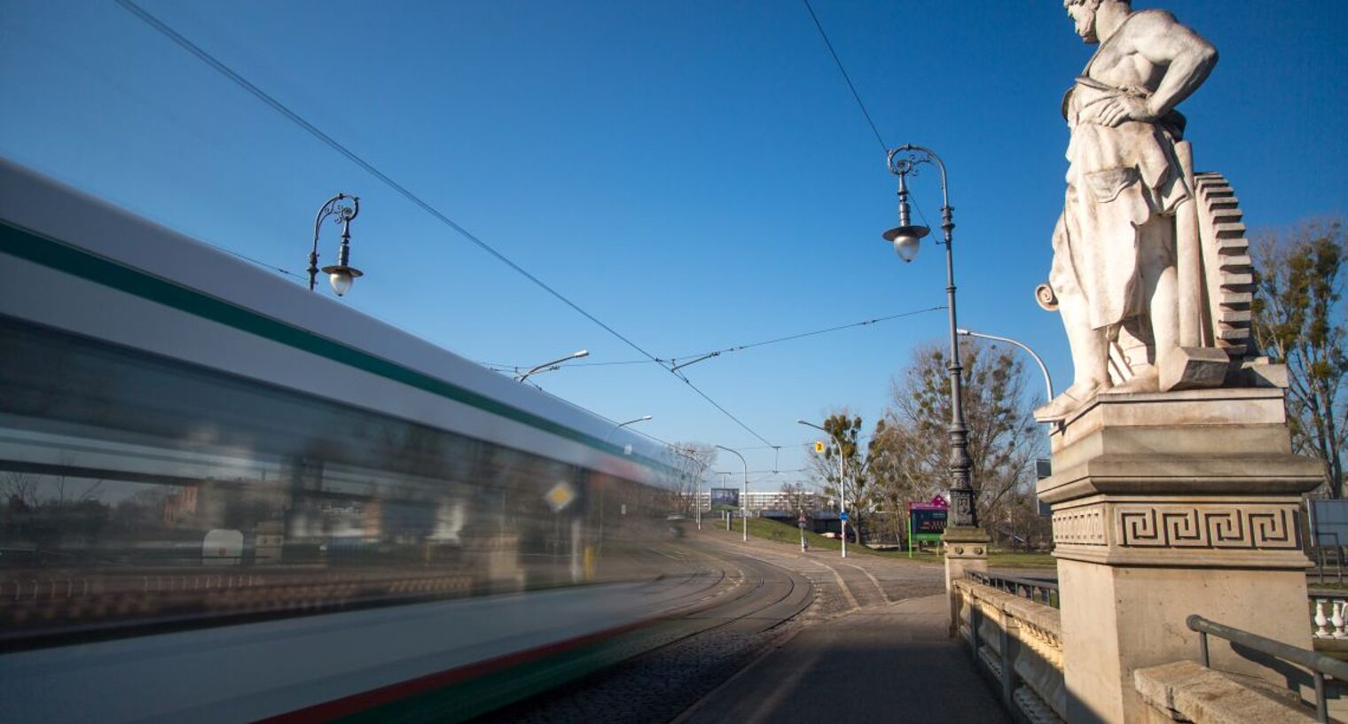 Straßenbahn Zollbrücke Magdeburg