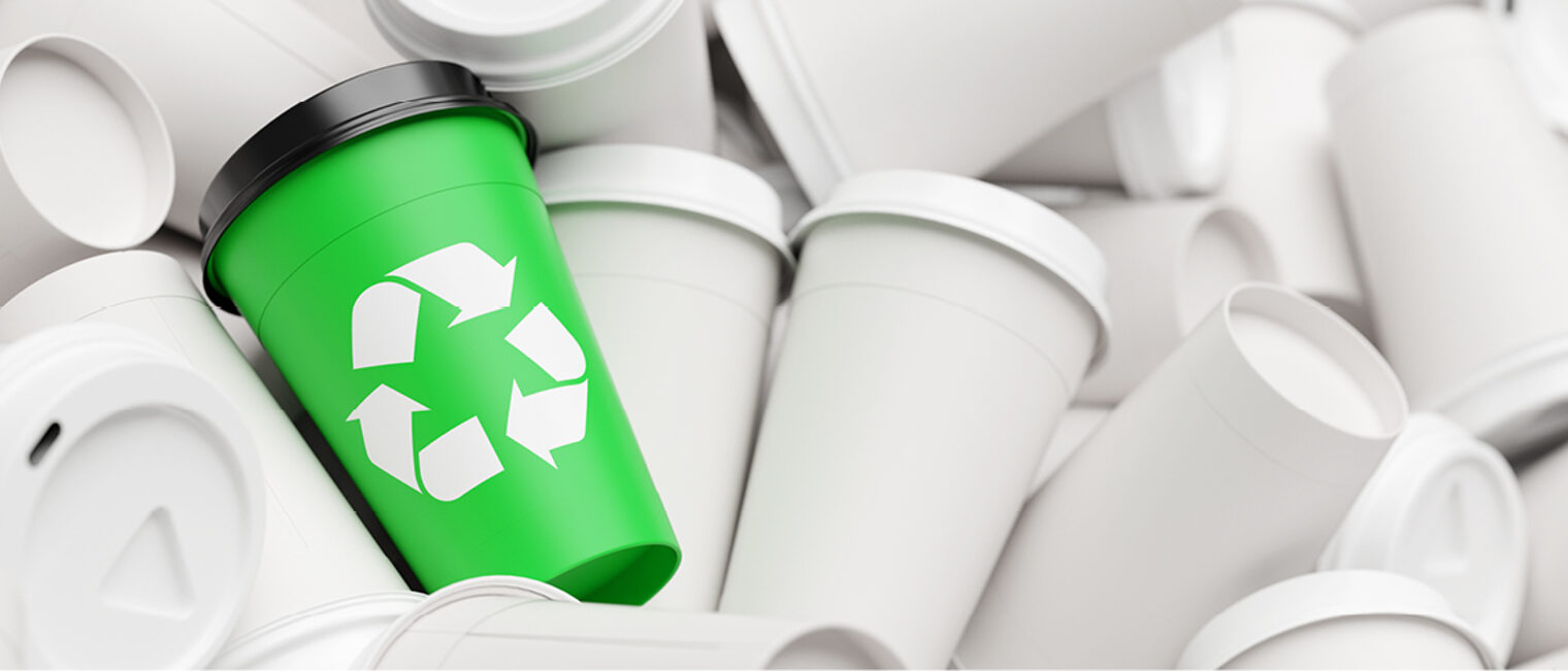 Müll; Abfall; Recycling; Einweg; Becher