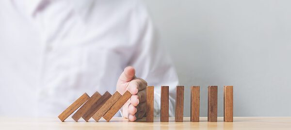 Hand stopping wooden domino business crisis effect or risk protection concept Schlagwort(e): risk, insurance, prevent, protect, block, business, crisis, effect, domino, solution, stop, solve, proactive, uncertainty, investment, stability, strategy, opportunity, danger, your, success, security, shield, care, careful, prudential, assessment, wood, concept, debt, finance, management, safety, defence, palladium, plan, leader, decision, customer, employee, benefit, profit, organization, economic, falling, balance, game, puzzle, conflict, intervention, risk, insurance, prevent, protect, block, business, crisis, effect, domino, solution, stop, solve, proactive, uncertainty, investment, stability, strategy, opportunity, danger, your, success, security, shield, care, careful, prudential, assessment, wood, concept, debt, finance, management, safety, defence, palladium, plan, leader, decision, customer, employee, benefit, profit, organization, economic, falling, balance, game, puzzle, conflict, intervention