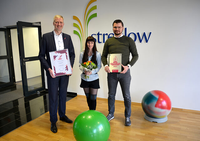 Burghard Grupe, Nancy Maczewsky und Christoph Strehlow.