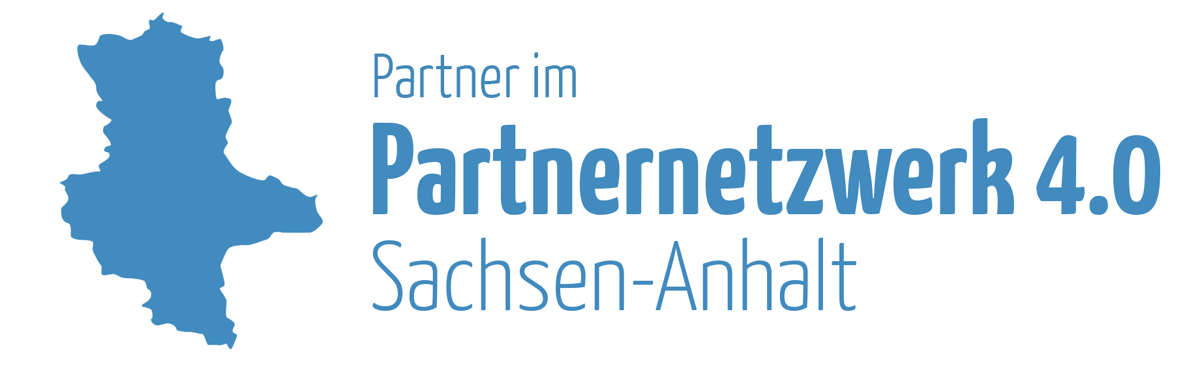 Logo Partner im Partnernetzwerk 4.0 Sachsen-Anhalt 2022