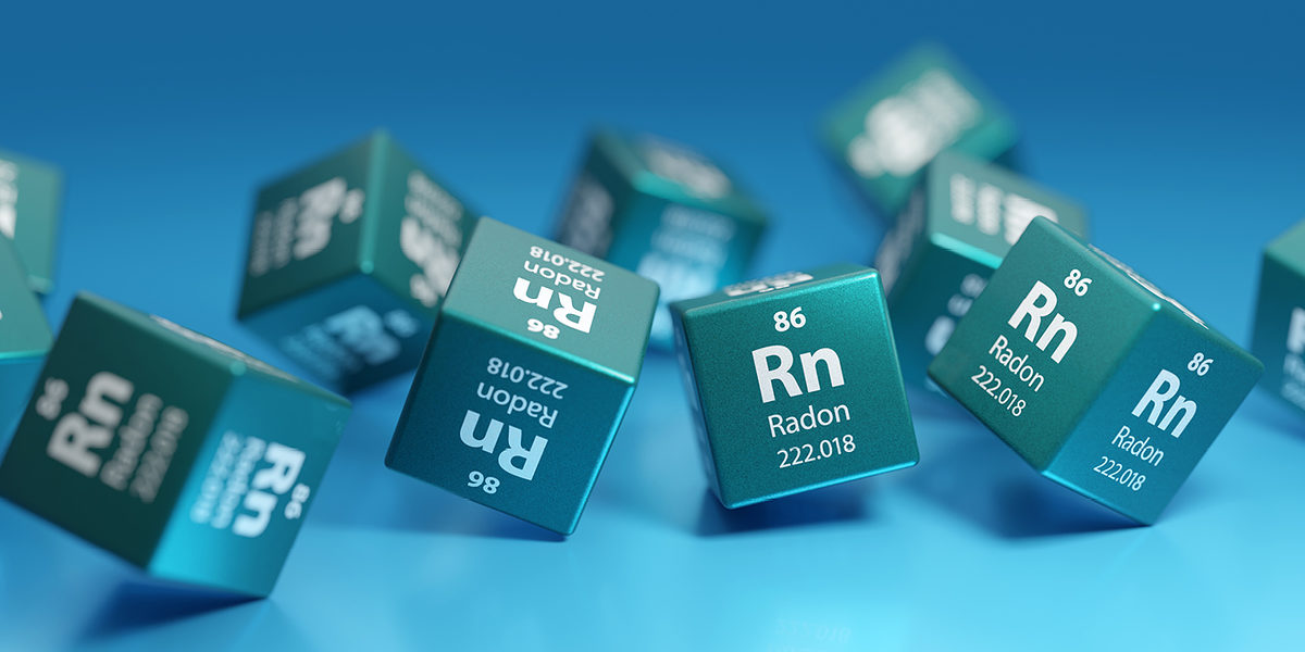 Radon Symbolbild Messung Webbanner 2022
