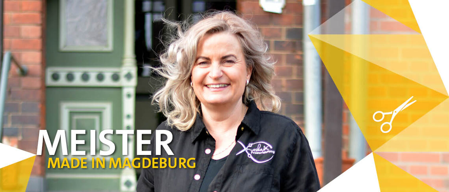 Friseurmeisterin Doreen Eska gehört zu den Meistern Made in Magdeburg 2023.
