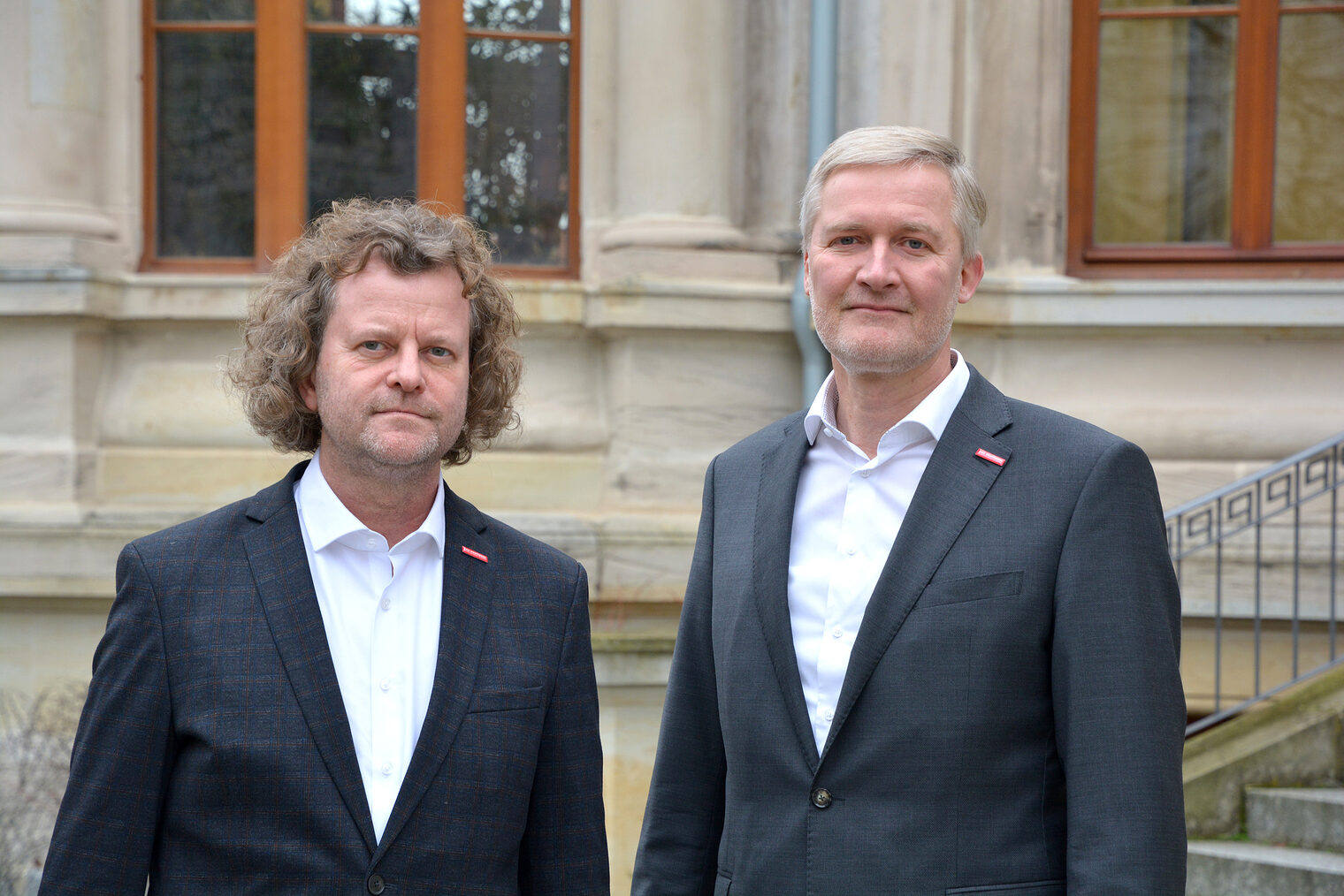 Andreas Dieckmann, Präsident und Burghard Grupe, Hauptgeschäftsführer der Handwerkskammer 
