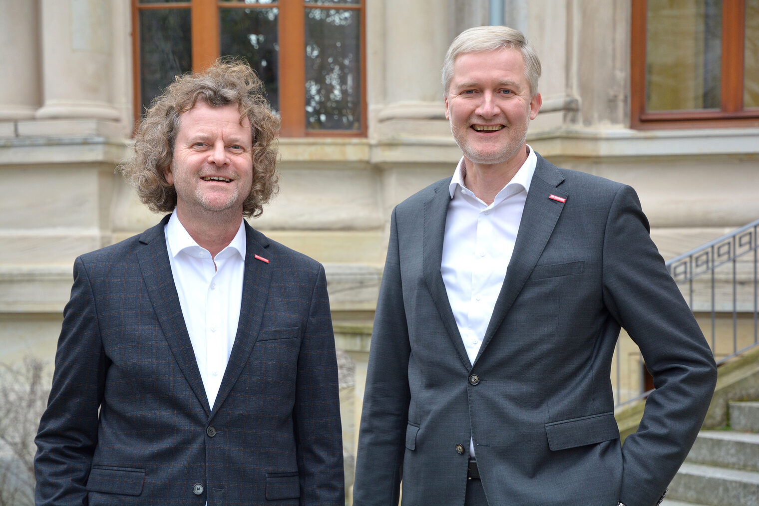 Andreas Dieckmann, Präsident und Burghard Grupe, Hauptgeschäftsführer der Handwerkskammer 