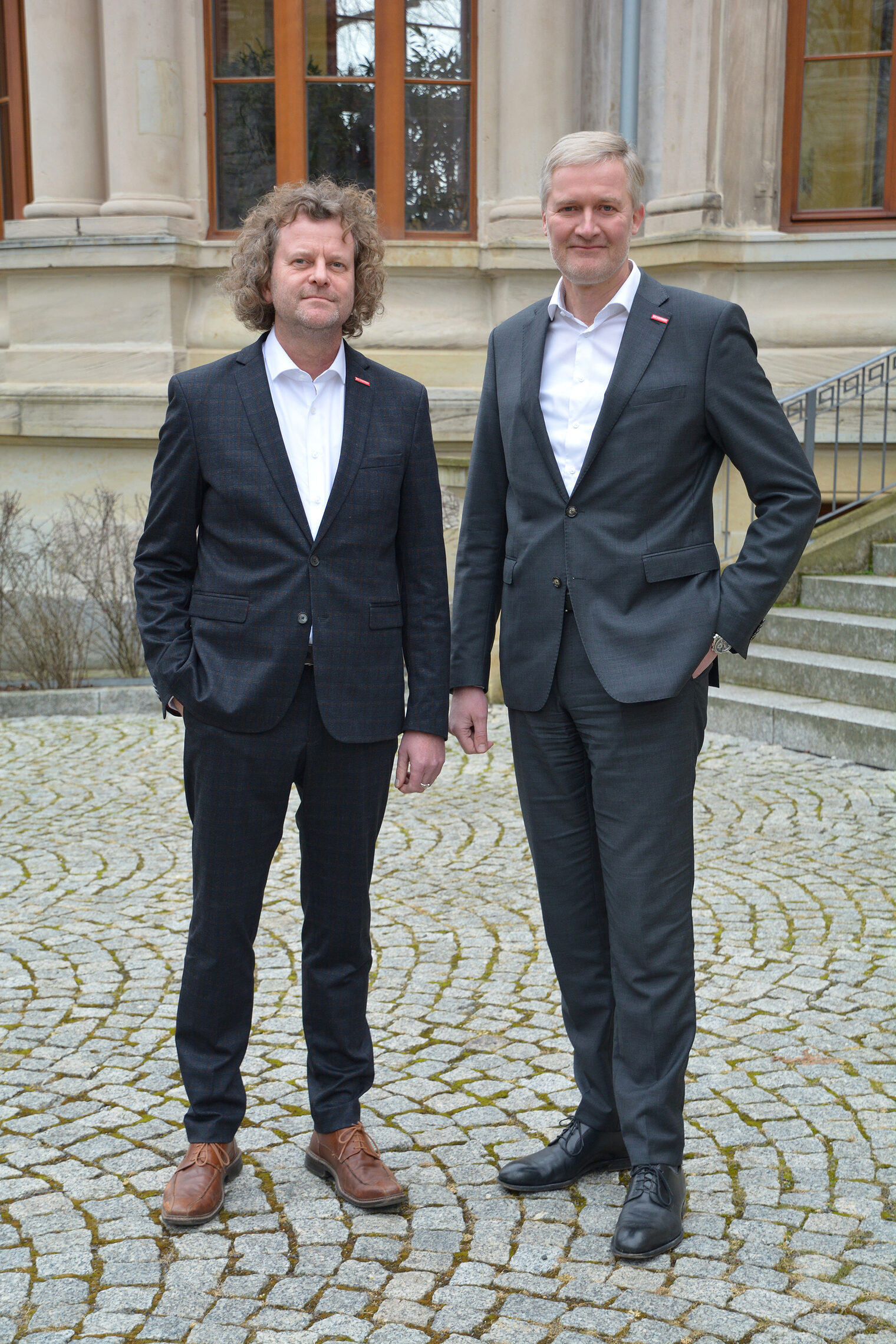 Andreas Dieckmann, Präsident und Burghard Grupe, Hauptgeschäftsführer der Handwerkskammer 